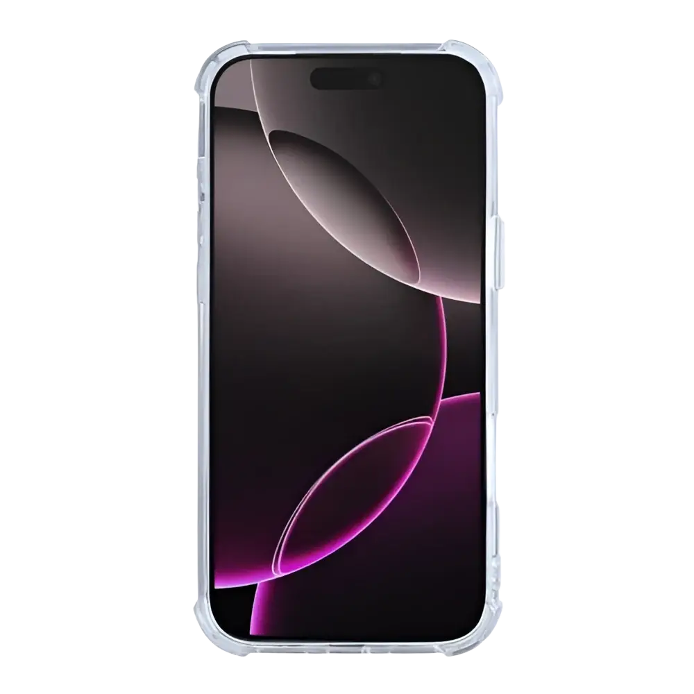 Rixus Anti-Burst Case met MagSafe – iPhone 17 Pro Transparant - Back cover