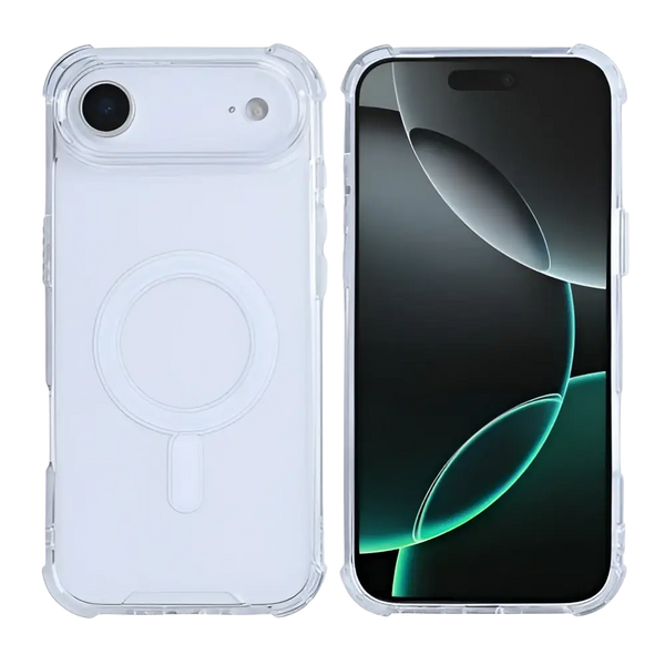 Rixus Anti-Burst Case met MagSafe – iPhone Air Transparant - Back cover / softcase