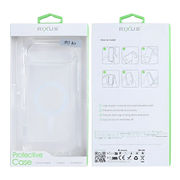 Rixus Anti-Burst Case met MagSafe – iPhone Air Transparant - Back cover / softcase