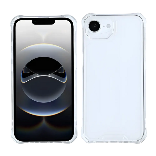 Rixus Armor-X Anti Shock Case – iPhone 16e / 17e Transparant - Back cover / hybride