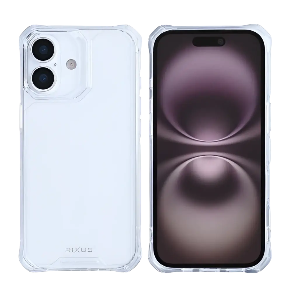 Rixus Armor-X Anti Shock Case – iPhone 17 Transparant - Back cover / hybride