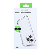 Rixus Armor-X Anti Shock Case – iPhone 17 Transparant - Back cover / hybride