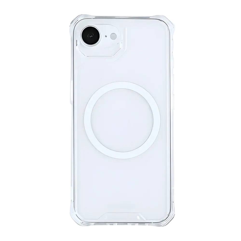 Rixus Armor-X Anti Shock Case met MagSafe – iPhone 16e / 17e Transparant - Back cover / hybride