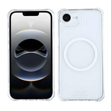 Rixus Armor-X Anti Shock Case met MagSafe – iPhone 16e / 17e Transparant - Back cover / hybride