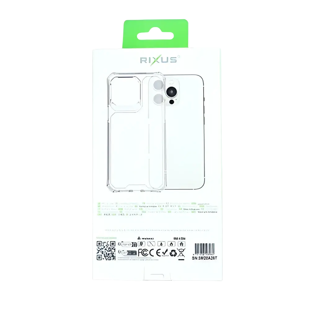 Rixus Armor-X Anti Shock Case met MagSafe – iPhone 16e / 17e Transparant - Back cover / hybride