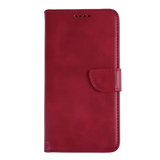 Rixus Bookcase – iPhone 16e / 17e Donkerrood - Book case / wallet