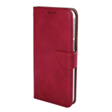 Rixus Bookcase – iPhone 16e / 17e Donkerrood - Book case / wallet