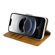 Rixus Bookcase – iPhone 16e / 17e Lichtbruin - Book case / wallet