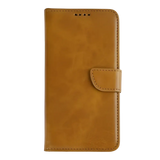 Rixus Bookcase – iPhone 16e / 17e Lichtbruin - Book case / wallet