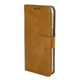 Rixus Bookcase – iPhone 16e / 17e Lichtbruin - Book case / wallet
