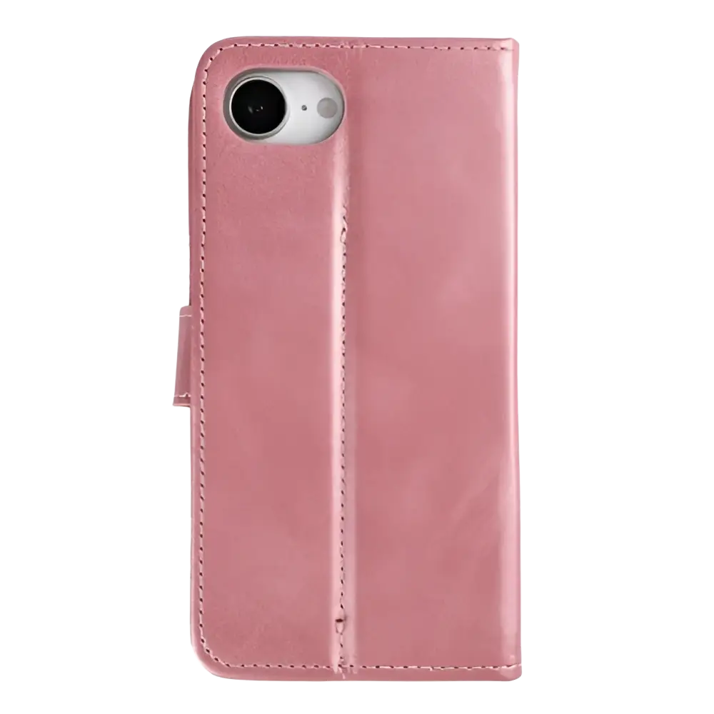 Rixus Bookcase – iPhone 16e / 17e Roze - Book case / wallet