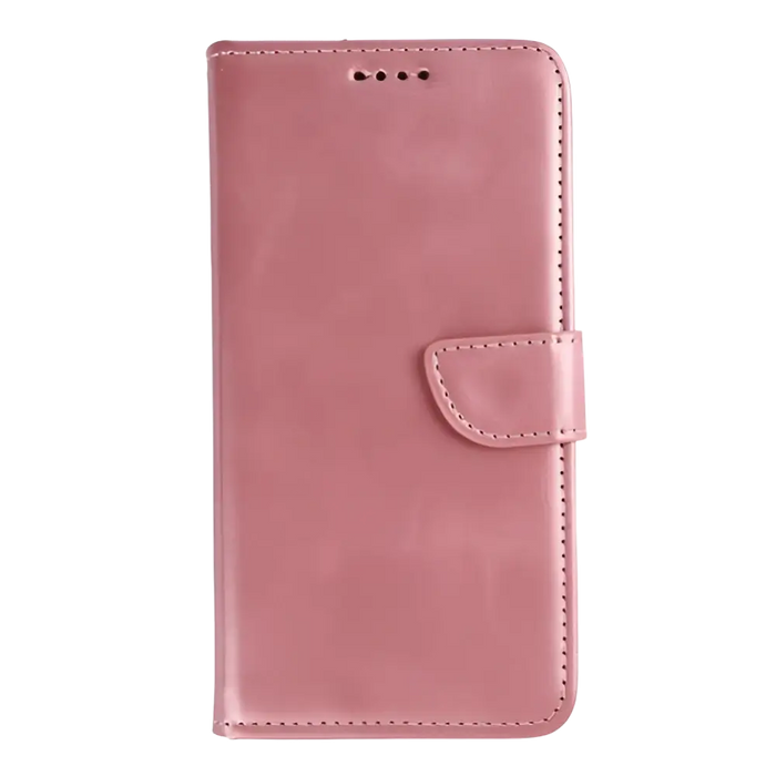 Rixus Bookcase – iPhone 16e / 17e – Roze