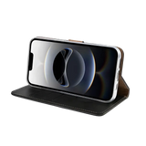 Rixus Bookcase – iPhone 16e / 17e Zwart - Book case / wallet