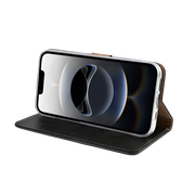 Rixus Bookcase – iPhone 16e / 17e Zwart - Book case / wallet