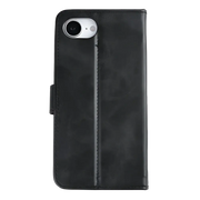 Rixus Bookcase – iPhone 16e / 17e Zwart - Book case / wallet