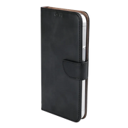 Rixus Bookcase – iPhone 16e / 17e Zwart - Book case / wallet