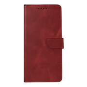 Rixus Bookcase – iPhone 17 Donkerrood - Book case / wallet