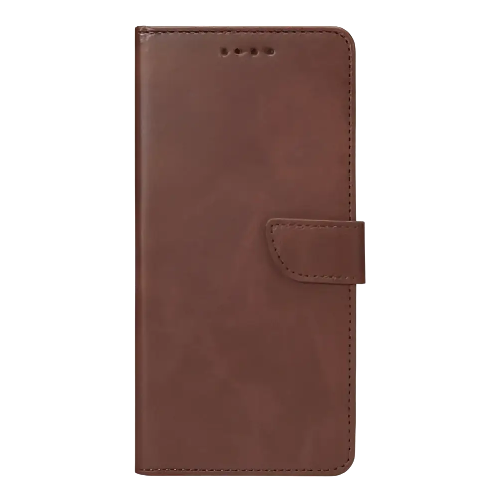 Rixus Bookcase – iPhone 17 Pro Bruin - Book case