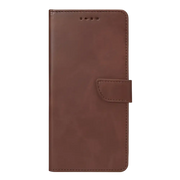 Rixus Bookcase – iPhone 17 Pro Bruin - Book case