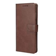 Rixus Bookcase – iPhone 17 Pro Bruin - Book case
