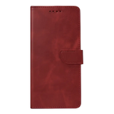 Rixus Bookcase – iPhone 17 Pro Donkerrood - Book case