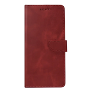 Rixus Bookcase – iPhone 17 Pro Donkerrood - Book case