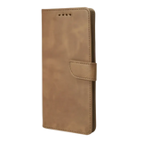 Rixus Bookcase – iPhone 17 Pro Lichtbruin - Book case