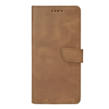 Rixus Bookcase – iPhone 17 Pro Lichtbruin - Book case