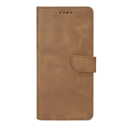 Rixus Bookcase – iPhone 17 Pro Lichtbruin - Book case