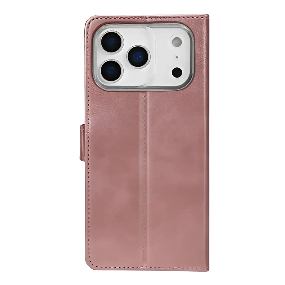 Rixus Bookcase – iPhone 17 Pro Roze - Book case