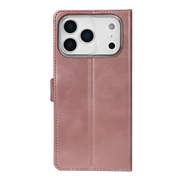 Rixus Bookcase – iPhone 17 Pro Roze - Book case
