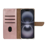 Rixus Bookcase – iPhone 17 Roze - Book case / wallet