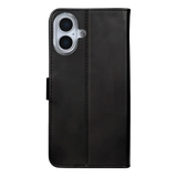 Rixus Bookcase – iPhone 17 Zwart - Book case / wallet