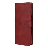 Rixus Bookcase – iPhone Air Donkerrood - Book case / wallet