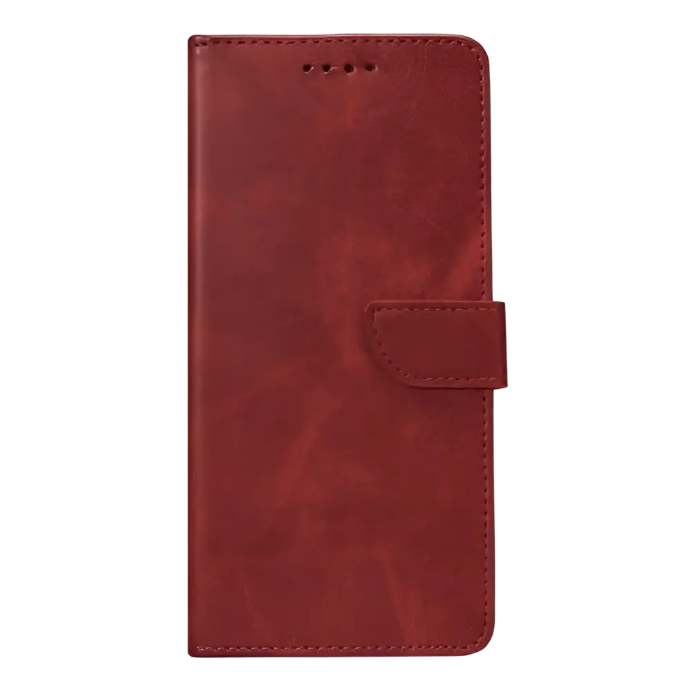 Rixus Bookcase – iPhone Air Donkerrood - Book case / wallet