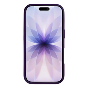 Rixus Classic 03 Case met MagSafe – iPhone 17 Diep Paars - Back cover