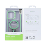 Rixus Classic 03 Case met MagSafe – iPhone 17 Lichtgroen - Back cover