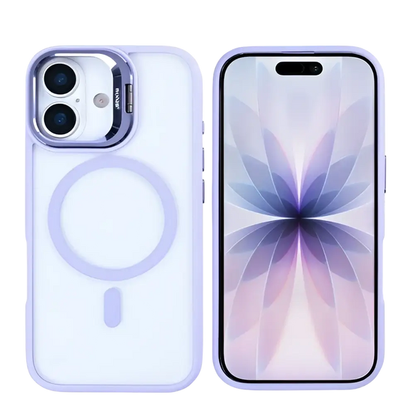 Rixus Classic 03 Case met MagSafe – iPhone 17 Lichtpaars - Back cover