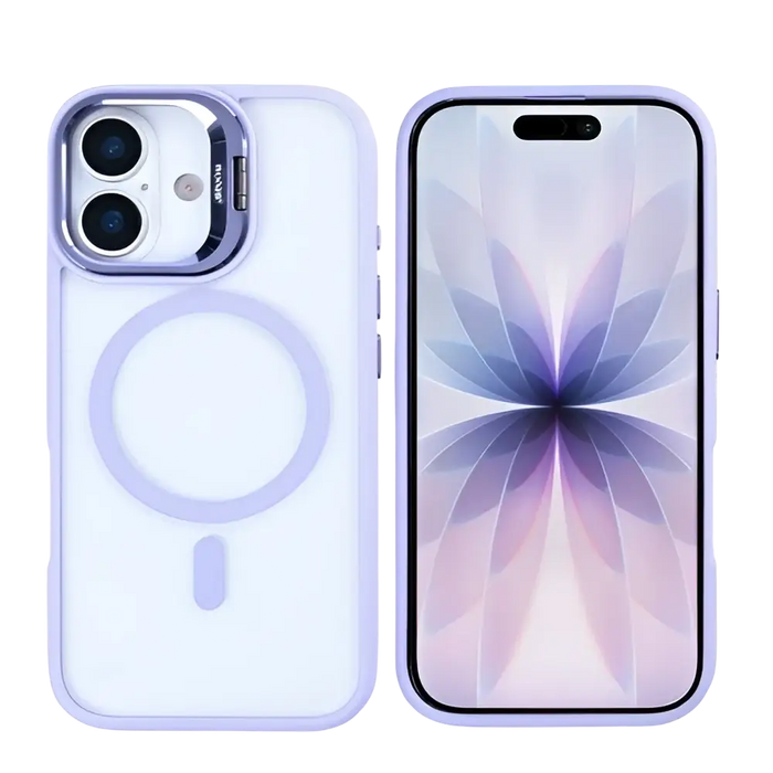 Rixus Classic 03 Case met MagSafe – iPhone 17 – Lichtpaars