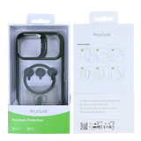 Rixus Classic 03 Case met MagSafe – iPhone 17 Pro Donkergroen - Back cover
