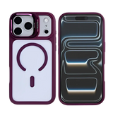 Rixus Classic 03 Case met MagSafe – iPhone 17 Pro Donkerroze - Back cover