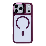 Rixus Classic 03 Case met MagSafe – iPhone 17 Pro Donkerroze - Back cover