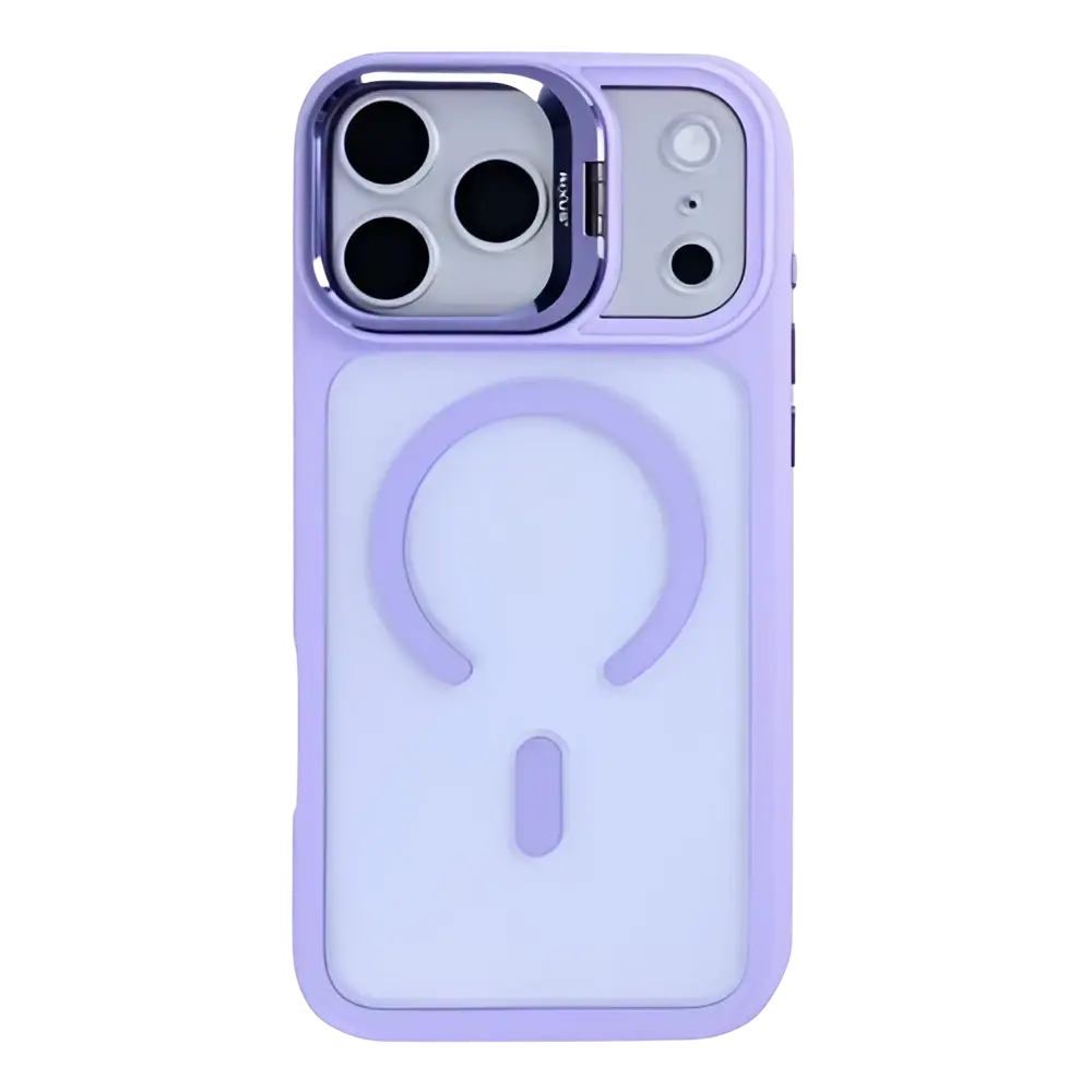 Rixus Classic 03 Case met MagSafe – iPhone 17 Pro Lichtpaars - Back cover