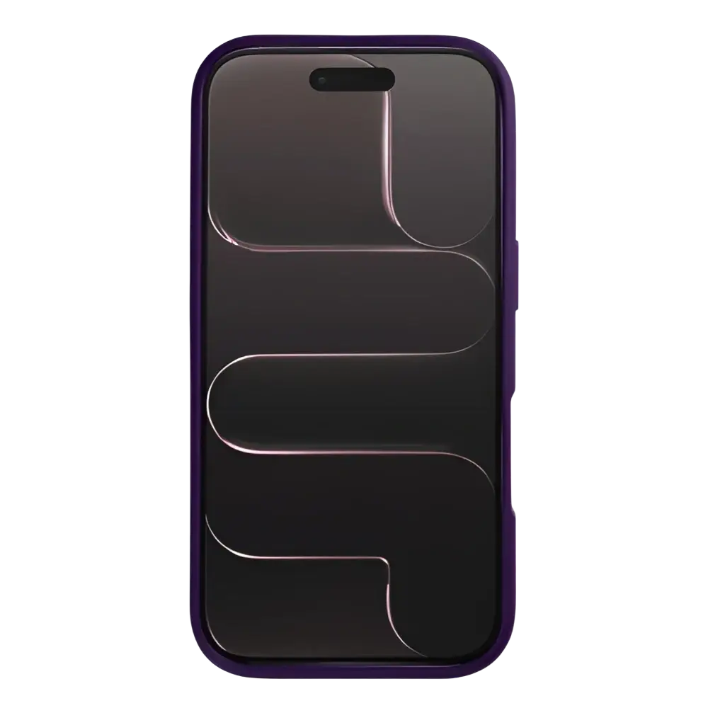 Rixus Classic 03 Case met MagSafe – iPhone Air Diep Paars - Back cover