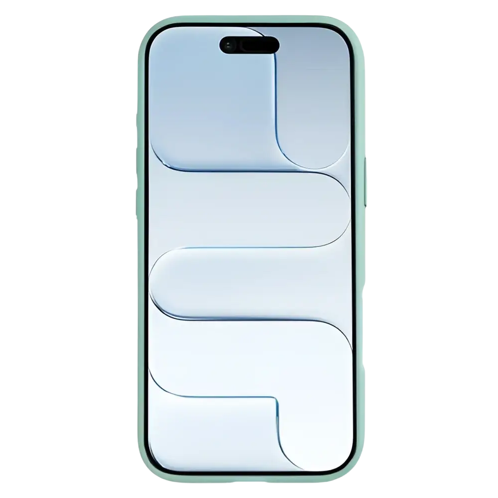 Rixus Classic 03 Case met MagSafe – iPhone Air Lichtgroen - Back cover