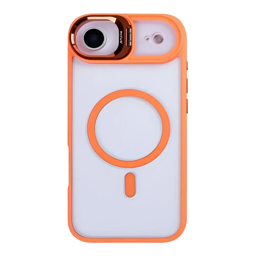Rixus Classic 03 Case met MagSafe – iPhone Air Oranje - Back cover