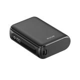 Rixus Compacte Powerbank 10.000 mAh met digitaal display – Zwart RXPB24