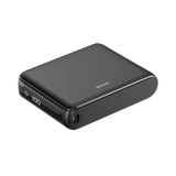 Rixus Compacte Powerbank 20.000 mAh met digitaal display – Zwart RXPB25