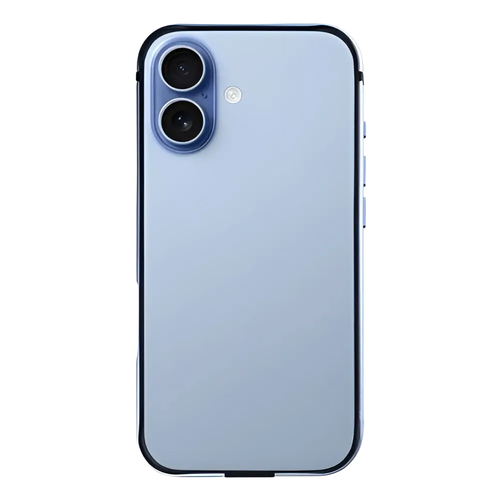 Rixus Crash Guard Case – iPhone 17 Lichtblauw - Back cover
