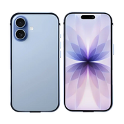 Rixus Crash Guard Case – iPhone 17 Lichtblauw - Back cover